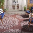 thumbnail image 1 of SAFAVIEH Courtyard Raquel Tapis Géométrique Intérieur/Extérieur, 1 of 2