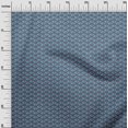 thumbnail image 3 of oneOone Tissu Popeline de Coton Imprimé Géométrique Triangle au Mètre 42 Pouces de Large, 3 of 5