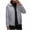 Grey, variant on Pisexur Women Puffer Jacket Lightweight Packable Solid Color Winter Coat Insulated Water Resistant Short Down Coat Casual Long Sleeve Hooded Jackets for Women M-5XL Black