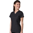 thumbnail image 1 of EON Haut de Sarrau Uni à Col en V COOLMAXÂ® pour Femmes, 1 of 2