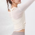 thumbnail image 2 of Timegard Sports Bra for Women Full Coverage High Support Breathable Yoga Bras with Mesh Cover up Top, 2 of 3