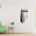 thumbnail image 2 of Wall Mounted Key Holder Metal Key Hanger Rack Jewelry Hanger Organizer Key Hanging Rack, 2 of 8