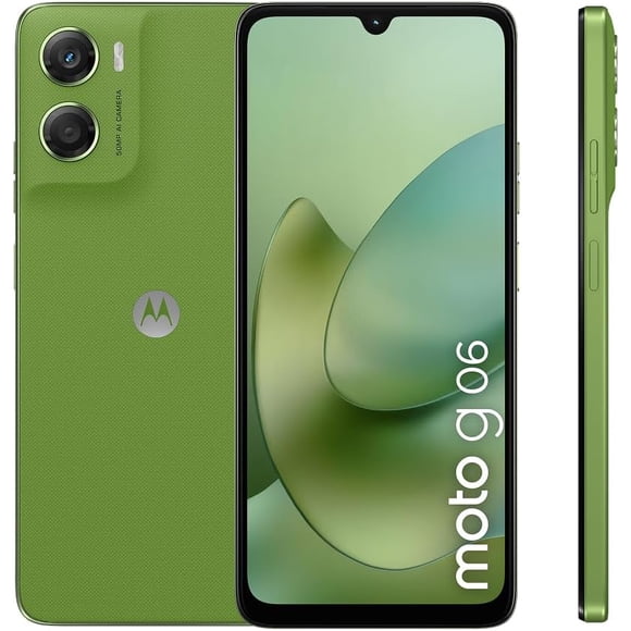 Motorola Moto G06 4G 2025 (64GB,4GB RAM) – Brand New |6.88" Super HD 120Hz Display | Android 15 | 50 MP Camera| International Version Unlocked Dual SIM Smartphone (XT2535-3)