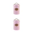 thumbnail image 4 of Wweixi Transparent Tea Jars For Storing And Displaying Favorite Tea Leaves Food Grade Metal Kitchen Storage Jars Jars Kitchen Pink sugar 2Set, 4 of 6