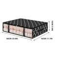 thumbnail image 2 of Underbed Storage Bag with Clear Window - Foldable Non-Woven Fabric Organizer for Clothes, Blankets & Quilts, 60x45x15cm Large Capacity Breathable Moving Packing Bag, 2 of 4