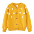 thumbnail image 3 of Cameland Cardigan en Tricot à Col Rond Décontracté pour Enfants, Veste, Veste en Coton à Boutons pour Enfants, 3 of 3