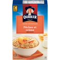 thumbnail image 2 of Quaker Gruau instantané Saveur Pêches et crème, 2 of 20