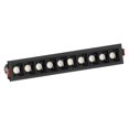 thumbnail image 3 of Milaget Recessed LED Ceiling Light Fixture Downlight Garage LED Can Lights Black 10 Lights, 3 of 9