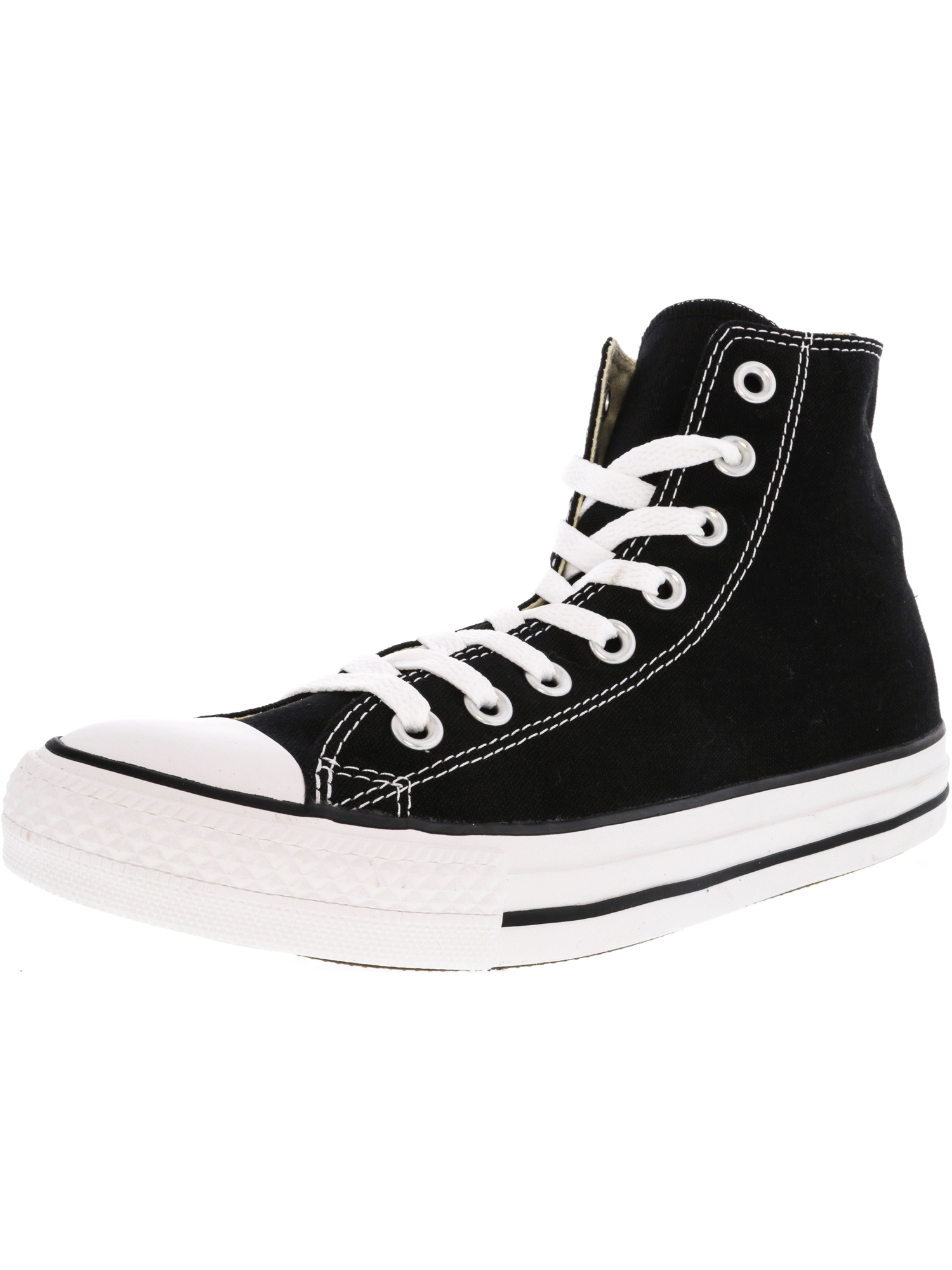 Converse All Star Hi Black Ankle-High Fashion Sneaker - 12M / 10M