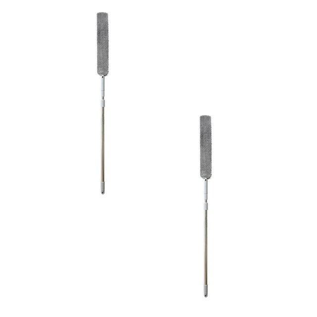 Oleegame 2 Pcs Outil de Nettoyage Rétractable pour Lit, Brosse à Poussière