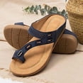 thumbnail image 1 of RKSTN Sandals for Women Flat Massage Flip Flops Sandals And Slippers Set Toe Sandals Soft Comfortable Sandals, 1 of 4