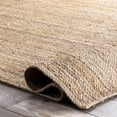 thumbnail image 3 of nuLOOM Hand Woven Rigo Jute Area Rug, 3 of 8