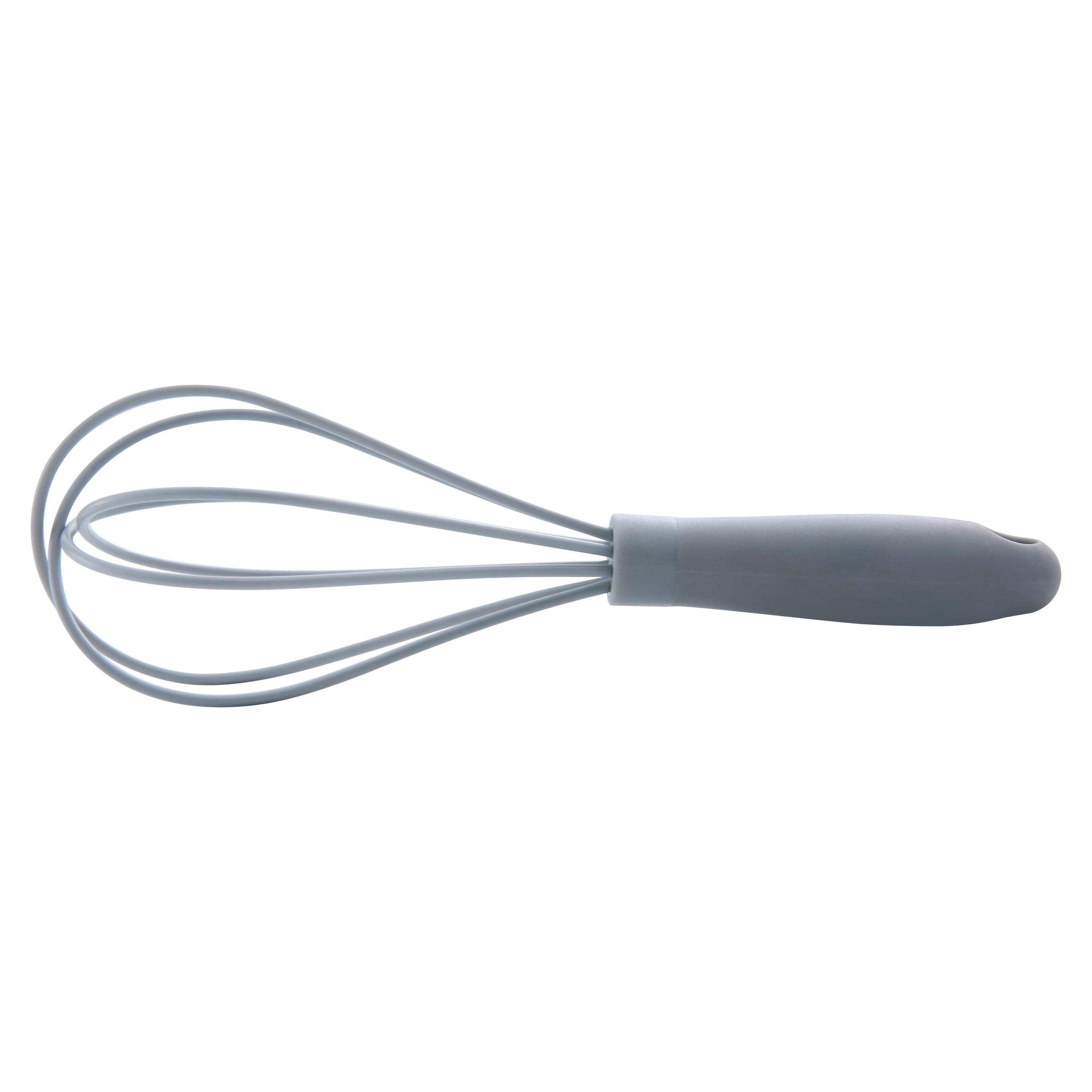 Mainstays Silicone Mini Whisk, Navy, Grey, or Teal, 6.5in