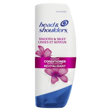 Head & Shoulders Smooth & Silky Dandruff Conditioner, Frizz Control, Fresh Floral Scent, Color Safe, 592mL