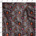 thumbnail image 3 of Soimoi Gray Rayon Crepe Fabric Wild Animal Skin Fabric Prints by Yard 46 Inch Wide, 3 of 6