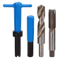 thumbnail image 4 of Kit de Réparation de Fil d'Acier à Grande Vitesse avec Boîte de Stockage Outils de Rethreading Automobile pour la Restauration des Fils Usés M20x2.5, 4 of 14