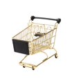 thumbnail image 2 of Mini Panier d'Achat Jeu d'Imitation Simulation Panier d'Achat pour Fille Enfant Doré, 2 of 8