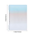 thumbnail image 3 of Fareti Spiral Notebook A5 Wide Ruled Notebooks Gradient Small Lined Notebooks for Note Taking for Work Study Business Travel, 3 of 4