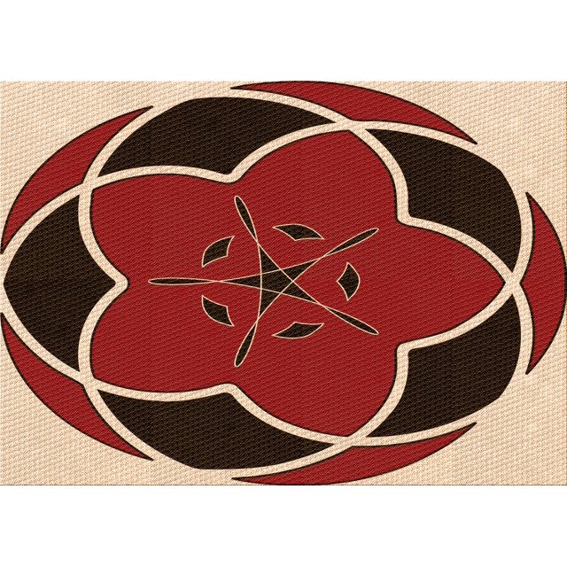 Ahgly Company Tapis d'Intérieur Rectangulaire Transitionnel Lavable à la Machine, Cuivre Clair et Or, 2 Pieds x 3 Pieds