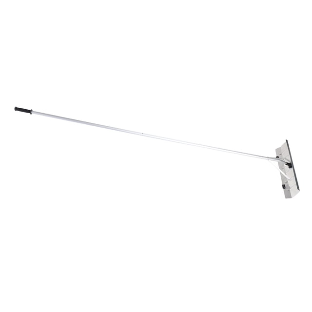 Râteau Télescopique pour Toit Enneigé avec Roues, Réglable, 20 Pi, Poignée Extensible, Aluminium Détachable, Outil Polyvalent de Déneigement pour Maison et Voiture