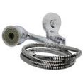 thumbnail image 3 of ShowerMe Chrome Handheld Shower Head - Dual Spray, 60 Inch Hose, Water Diverter, Tool-Free Install, 3 of 4