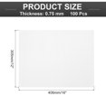 thumbnail image 2 of Foam Packing Pouches, 100 Pack 12 Inch x 16 InchWrap Bubble Pouches Cushion Foam Packing Supplies Packing sleeves, 2 of 6