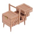 thumbnail image 2 of Dollhouse Sewing Kit, Simulated Lovely Dollhouse Sewing Box  For Home, 2 of 8