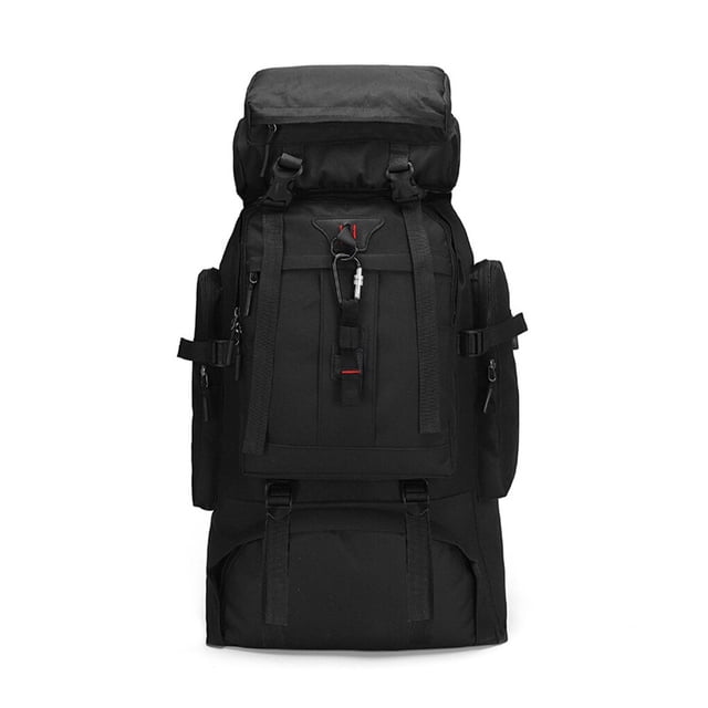 yingyy Sac à Dos d'Escalade, Grande Capacité, Sac de Randonnée, Sac de Rangement Imperméable, Noir