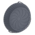 thumbnail image 1 of Doublure en Silicone pour Friteuse à Air Chaud, 2 Pcs Paniers en Silicone Réutilisables Antiadhésifs pour Friteuse à Air, Pots en Silicone Pliables Ronds avec Poignée, Accessoires pour Friteuse à Air, 1 of 8