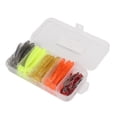 thumbnail image 2 of T Tail Soft Bait, Soft Bait Kit Reusable Portable Artificial Elastic  For Bass Fishing 6cm,5cm, 2 of 8