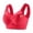 Red#support bras women, variant on FAVIPT Women Seamless Bra Thin Hide Back Fat Daily Underwear Lace Mesh Breathable Soft Bras Wireless Tank Bralette Red,XXXXL