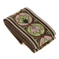 thumbnail image 1 of Abbracc Splicing Jacquard Edging Curtain Fabric Gold Silk National Wind Lace Ribbon - Green, 1 of 7