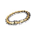 thumbnail image 1 of Gothic Punk Bracelet Titanium Steel Dragon Scale Bangle scale link chain Multicolor 8.26 inch, 1 of 9