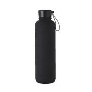 Mainstays 17 oz Double Wall Vacuum Insulated Stainless Steel Water Bottle with Leakproof Lid, for Travel & Outdoor Use