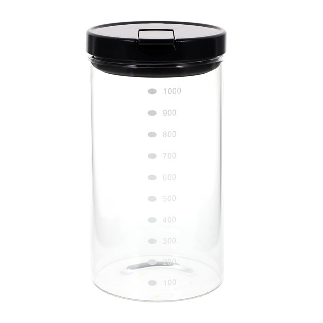 Glass Storage Jar Household Food Jar Glass Snack Storage Jar Glass Grains Container