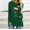 #0179-Green, variant on TaTaai Christmas T-Shirt for Women with Wine Glass Print, Long Sleeve Crewneck, Soft Stretchy Lightweight Loose Fit Tee for Daily Wear and Holiday Party