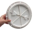 thumbnail image 4 of Yeacher ABS Round Deck Inspection Access AntiSlip HatchCover Boat Screw Out Deck Inspection Plate Cover, 4 of 8
