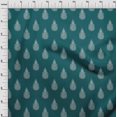 thumbnail image 3 of oneOone Polyester Lycra Fabric Paisley Block Print Fabric BTY 56 Inch Wide, 3 of 4