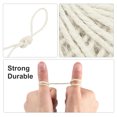 thumbnail image 4 of Uxcell 164 Feet 0.08" Jute Twine Jute Rope Jute Twine String Cords Beige for DIY, 4 of 6