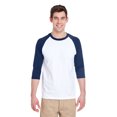 thumbnail image 1 of Gildan G570 T-Shirt Adulte en Coton Épais Manches 3/4 Raglan, 1 of 1
