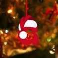 thumbnail image 4 of Fridja 26 Letters Christmas Tree Decoration Pendant, Christmas Tree Ornaments Personalized DIY Christmas Ornaments Christmas Decoration Xmas Tree Hanging Decor (G), 4 of 5