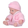 thumbnail image 3 of 8 Inch Light SkinTone Baby Doll Lifelike Newborn Fashion Reborn Toy, 3 of 7