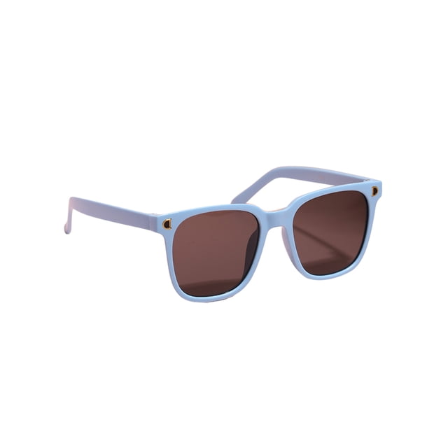 Faithtur Kids UV400 Protection Sunglasses, Contrast Color Square-Rimmed Glasses for Boys, Girls