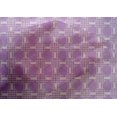 thumbnail image 4 of oneOone Cotton Silk Fabric Check Kasuri Print Fabric By Yard 42 Inch Wide, 4 of 4