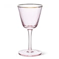 thumbnail image 1 of Set of 2 Optic Cocktail With Gold Rim Glass, 1 of 1