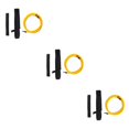 thumbnail image 4 of Baohd Ceinture d'Entraînement de Natation Réglable et Confortable Pas Plus Dur Jaune-3 Mètres 3Ensemble, 4 of 6