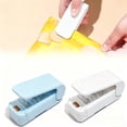 thumbnail image 2 of MTBLYS Mini Bag Sealer 2 Pack Portable Heat Sealer with Cutter Handheld Food Bag Sealer for Plastic Bags Snack Storage and Food Preservation Kitchen Gadget, 2 of 9