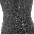 thumbnail image 4 of SMihono Robe Maxi Bohème d'Été pour Femmes Grande Taille Mode Robe Longue Maxi Sans Manches à Col en V à Paillettes pour Soirée, Bal de Promo, Plage, Évasée, 4 of 4