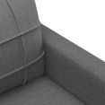 thumbnail image 5 of vidaXL Ensemble de Canapé 4 Pcs avec Coussins Tissu Gris Foncé, 5 of 5