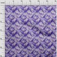 thumbnail image 3 of oneOone Cotton Cambric Medium Purple Fabric Abstract Craft Projects Decor Fabric Printed By The Yard 56 Inch Wide, 3 of 4